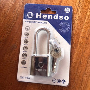Hs 30mm Leher Panjang Gembok Rumah Pagar Padlock