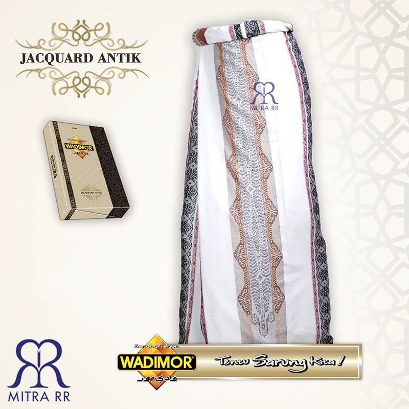 Sarung Wadimor Jacquard Singgasana Mascot Antik