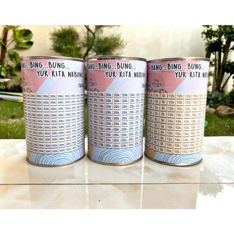 Celengan Target | Tabungan Buka Tutup