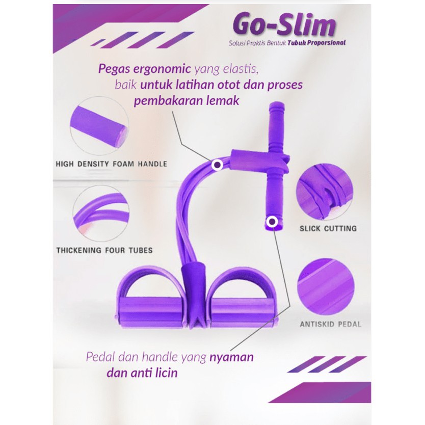 PAKET 4 in 1 Go Slim Exercise Home Pilates shape your body