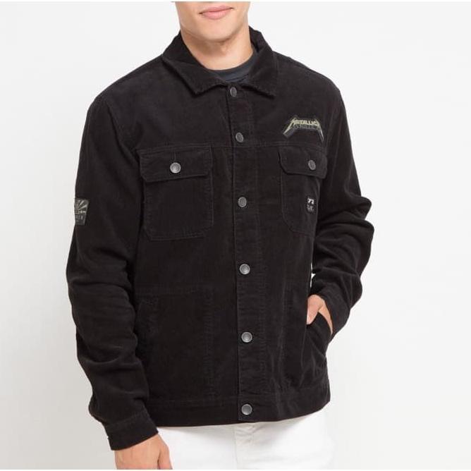 Jaket Billabong X Metallica Ai Forever Jacket Black Camo ORIGINAL