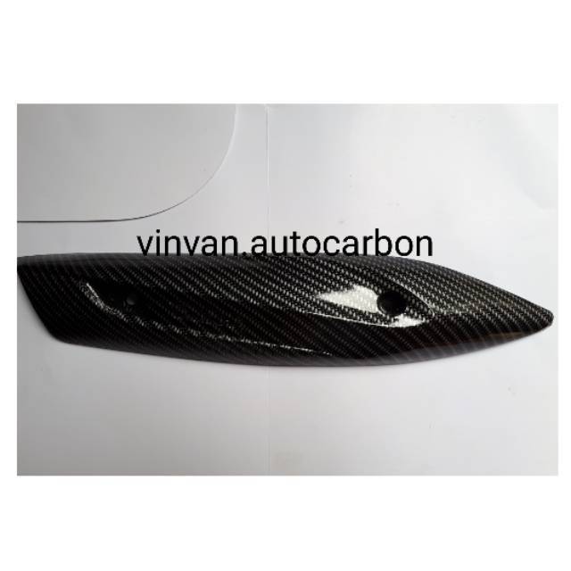 Tameng knalpot Mio j carbon karbon wtp