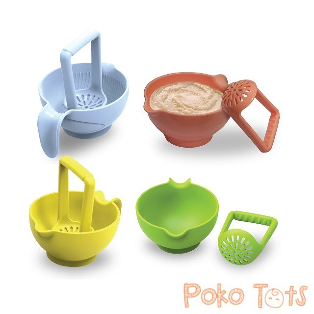 Baby Safe Food Masher Bowl Mangkok Penghalus Makanan Bayi AP008 WHS