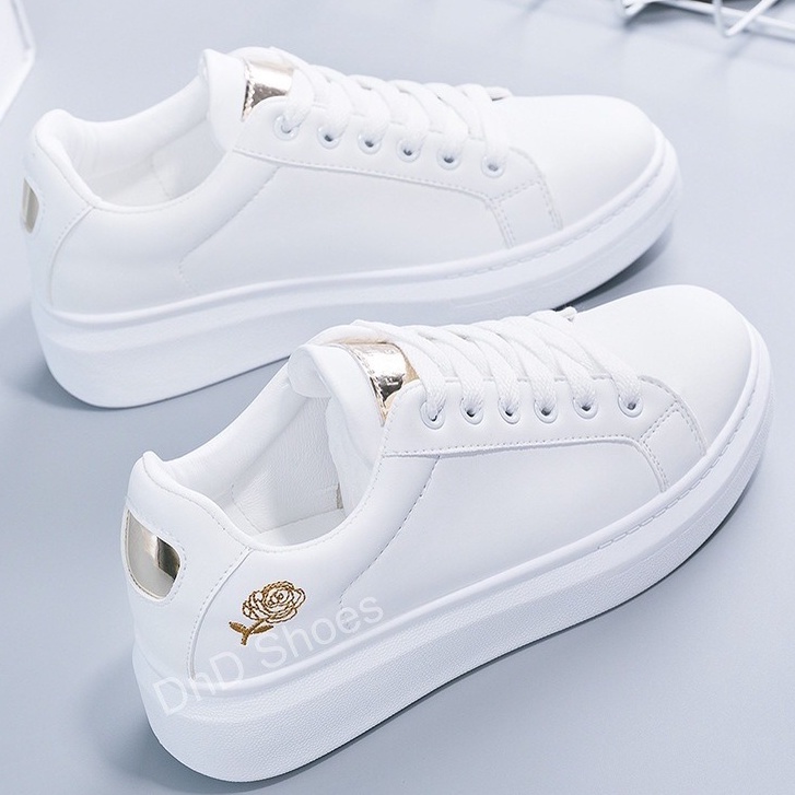 Sepatu Sneakers Putih Wanita Ori Dane and Dine RG1