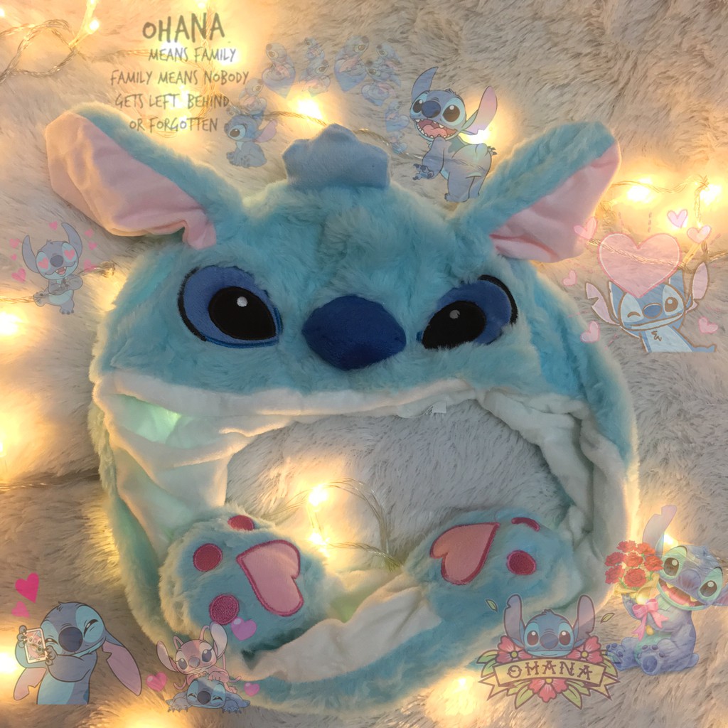 TOPI TIKTIOK STITCH