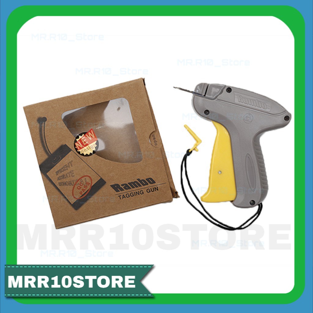 

TEMBAKAN TAG GUN alat pemasang tag pin label harga MERK RAMBO