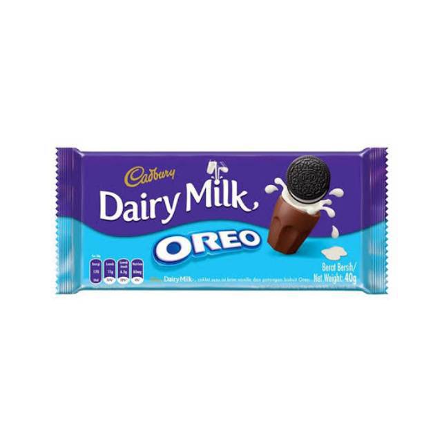 

CADBURY DAIRY MILK OREO 40GR