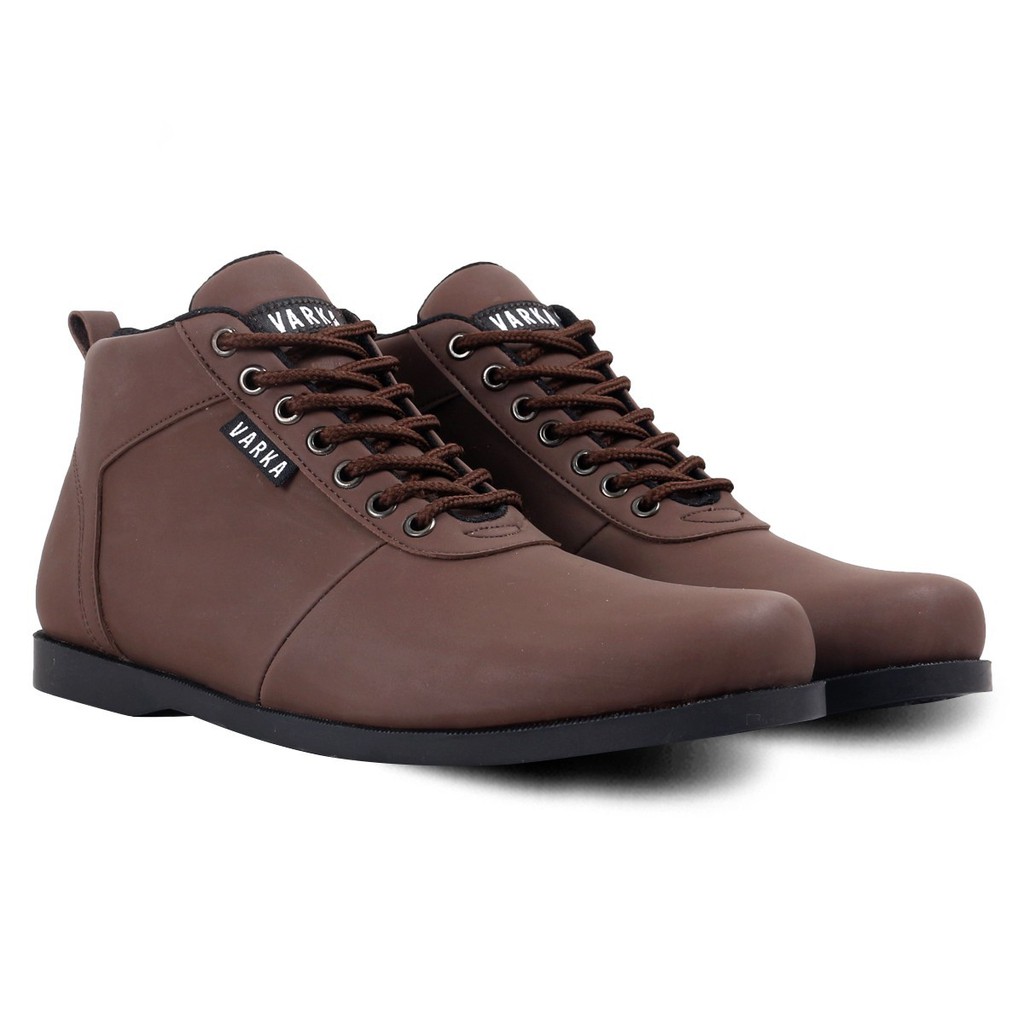 Sepatu Casual Pria V 4287 Brand Varka Sepatu Boots Semi Formal Kuliah Kerja Kantor Murah Berkualitas