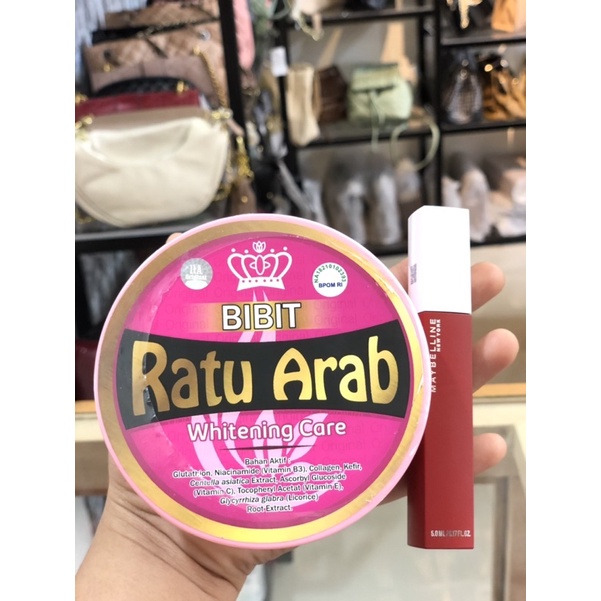 bibit ratu arab lotion / bibit ratu arab body scrub