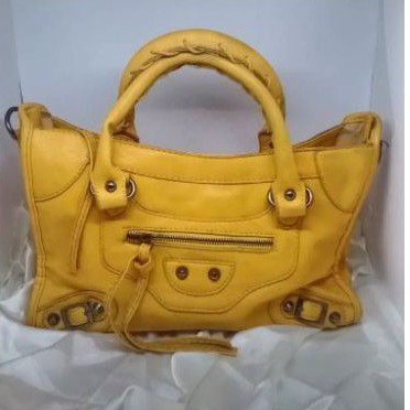 tas ala balen warna kuning kunyit