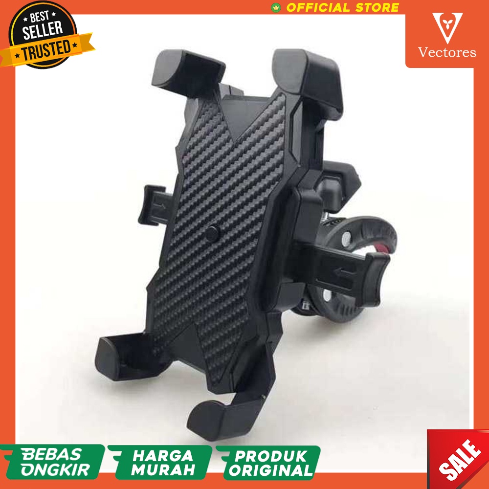 [ORIGINAL] VEX Smartphone Handphone HP Dudukan Holder Bike Handlebar Untuk Sepeda Bicycle Aksesoris Murah Terbaru
