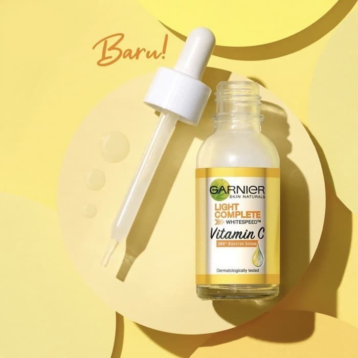 Garnier Light Complete Whitespeed Vitamin C 30X Booster Serum | Sakura White Hyaluron 30X Booster Serum 15ml - 7,5ml SACHET-4