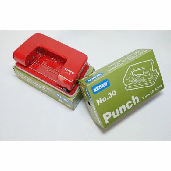 

KENKO PUNCH No. 30 XL 2 Holes / PEMBOLONG KERTAS 2 Lubang NO.30 XL