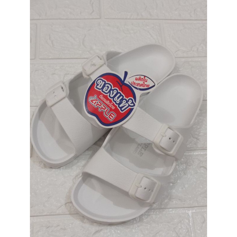 Sandal Bangkok Red Apple  Wanita Pria Double BG 2562 Jelly Unisex Termurah Original Thailand