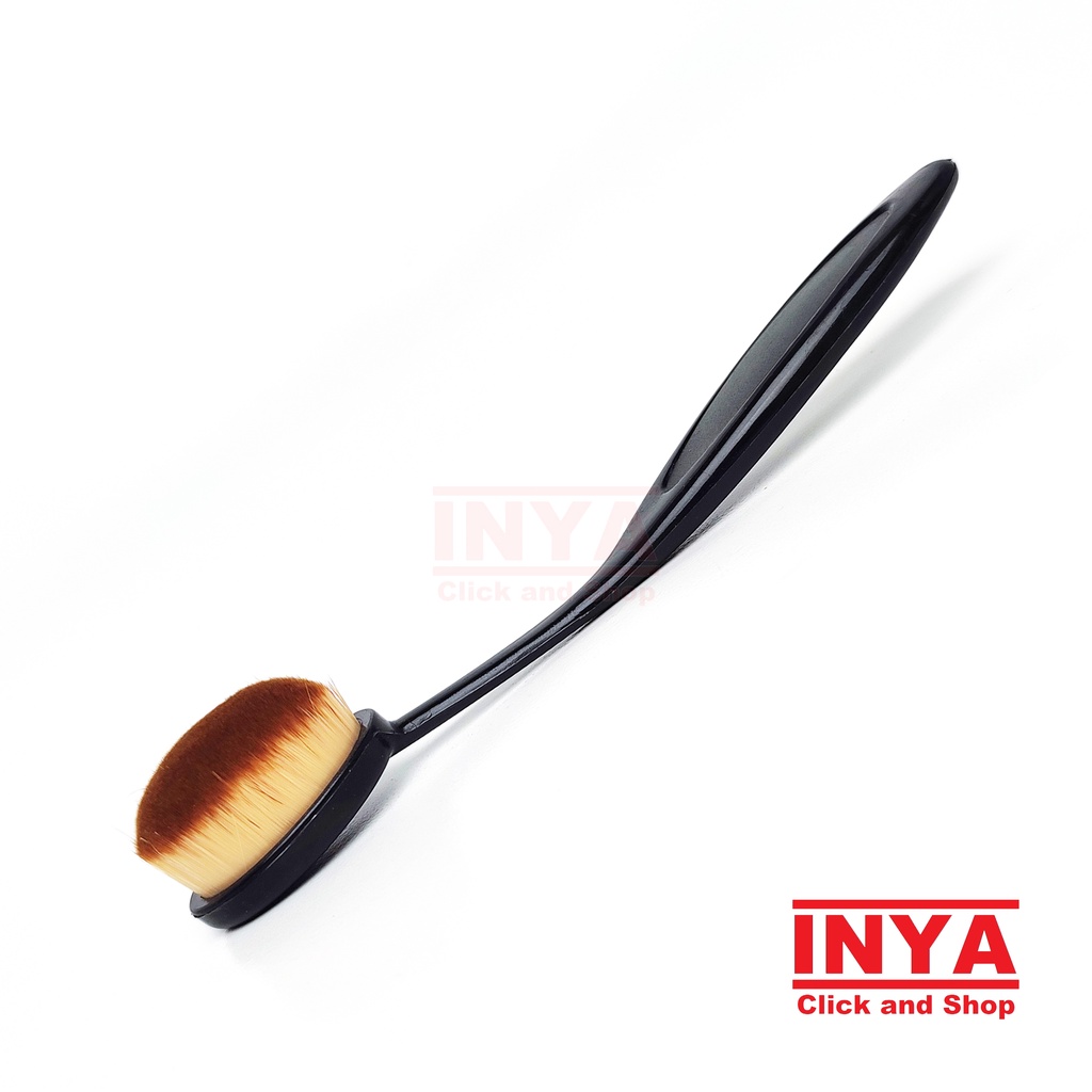 KUAS OVAL BLENDING BRUSH FOUNDATION KECIL - Alat Makeup