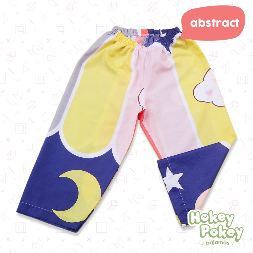 Setelan Baju Tidur Anak / Piyama Anak Motif abstract