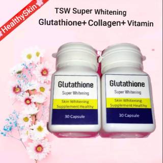 Suplemen Pemutih Tsw Super Glutathione Vitamin C Full Pemutih Shopee Indonesia