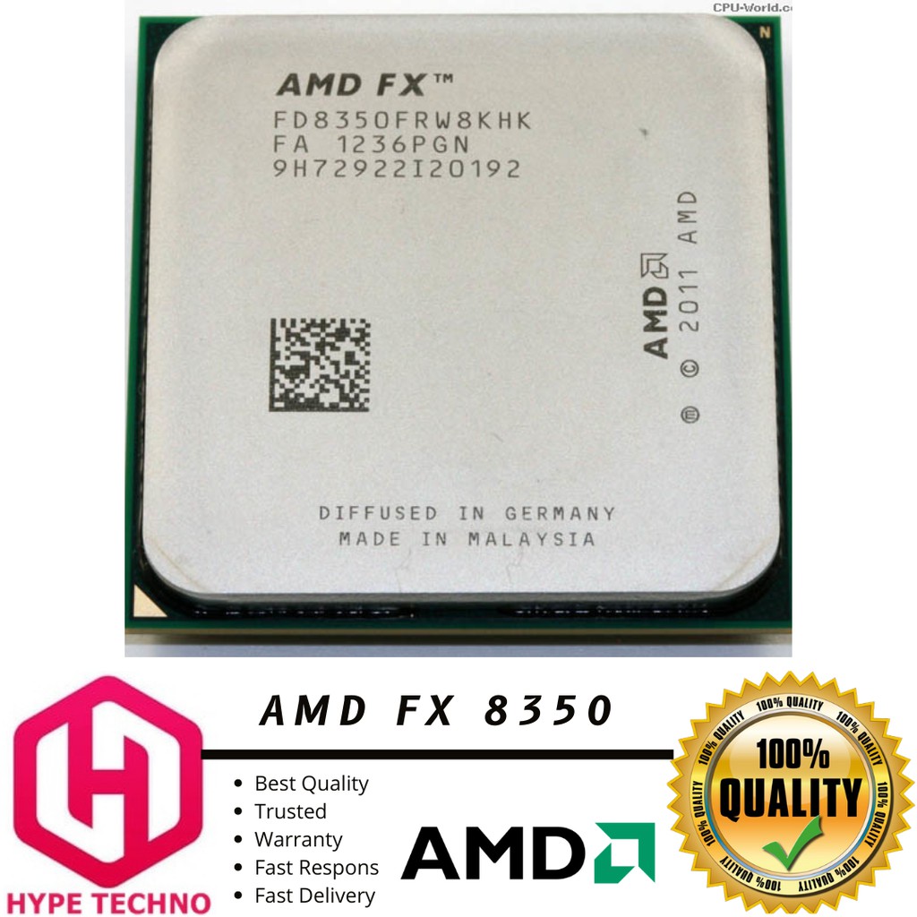 AMD FX 8350 SOCKET AM3+. 4.2 Ghz. 8 Cores, Processor Desktop