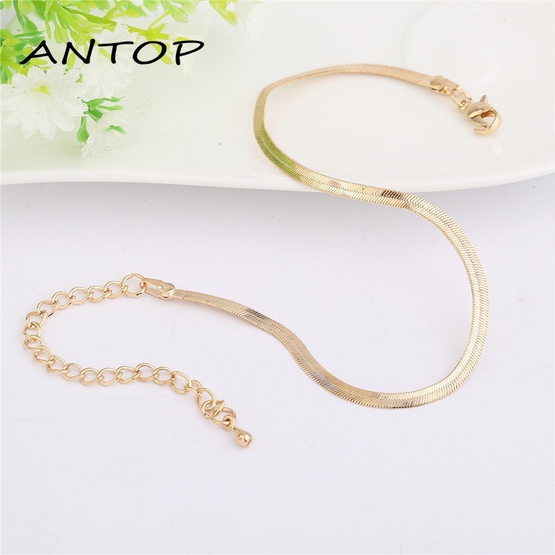 Fashion Gelang Kaki Sederhana Wanita Modis Aksesori Hypoallergenic Yang  ANTOP