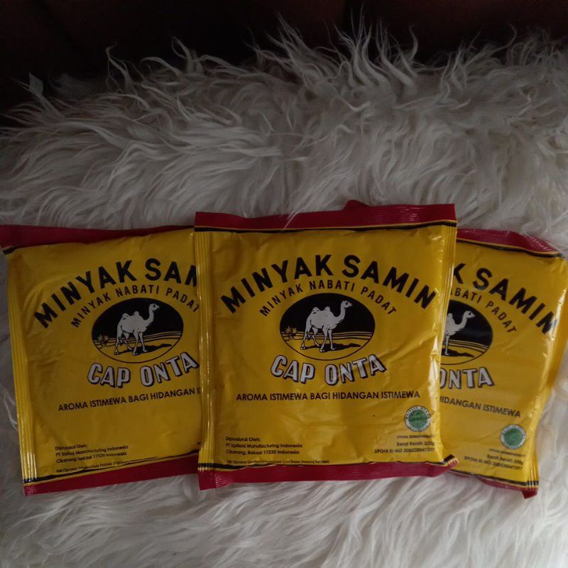 

MINYAK SAMIN CAP ONTA 640gr