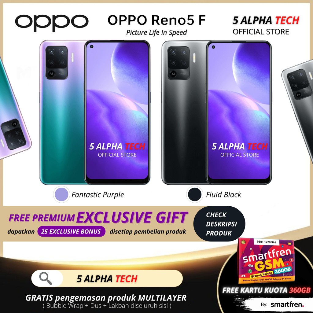 OPPO RENO 5F 8/128 RENO5 F 8/128 RENO 5 F RENO5F GARANSI RESMI INDONESIA-1