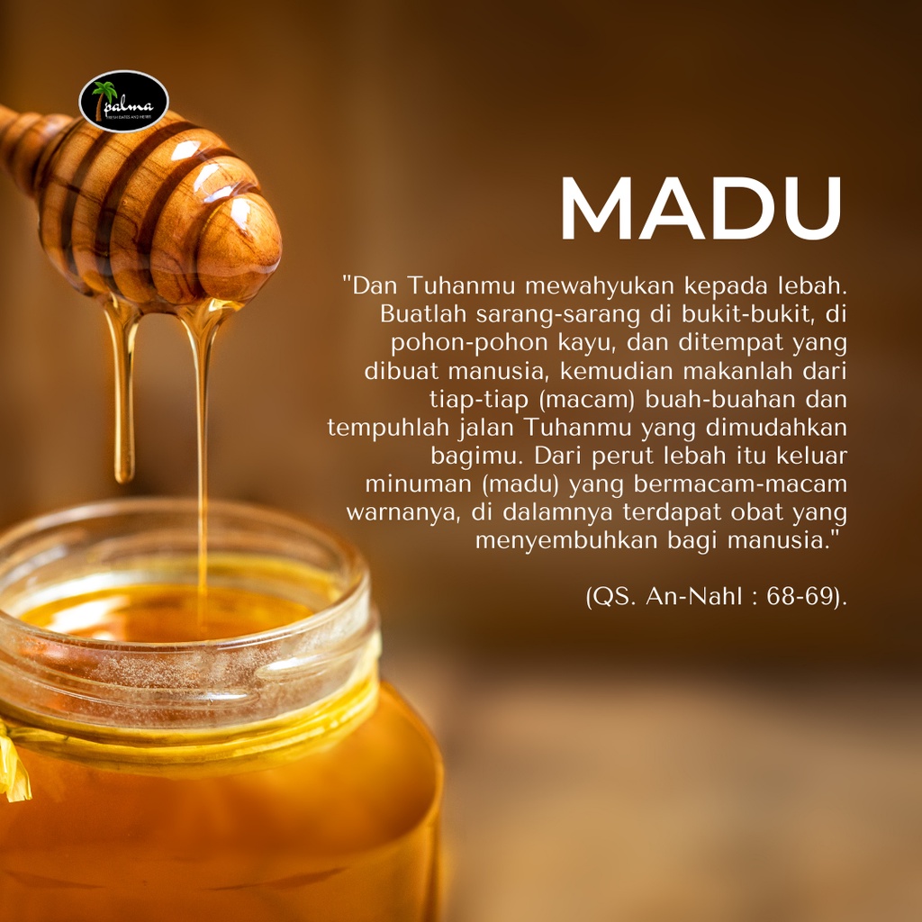 MADU MURNI MULTIFLORA | MADU ASLI | RAW HONEY 1 kg