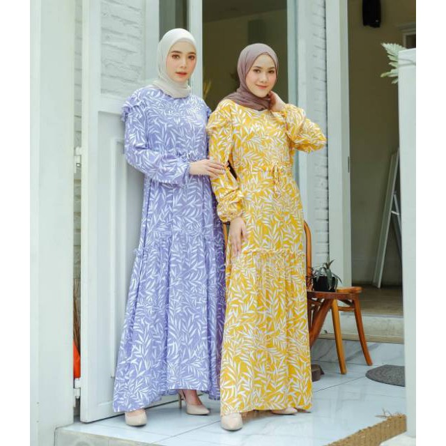 PAKAIAN MUSLIM WANITA - ALIKA DRESS - DRESS WANITA - PAKAIAN TERLARIS