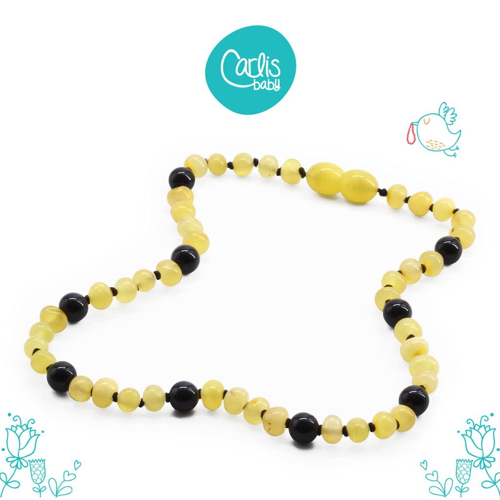 AG46 Kalung Amber Tumbuh Gigi Bayi By Carlis Baby