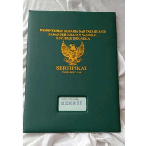 

Sampul serifikat/sampul akta/cover sertifikat/map sertifikat