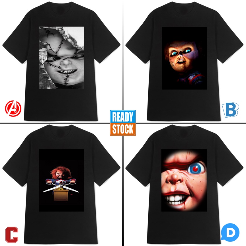 Chucky Movie Boneka Chucky Tshirt