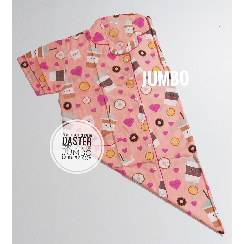 DONUT ICE CREAM SLEEPSHIRT/DASTER DONUT ICE CREAM BIG SIZE FIT TO XXL