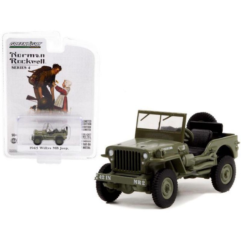 Greenlight 1945 Willys MB Jeep Norman Rockwell