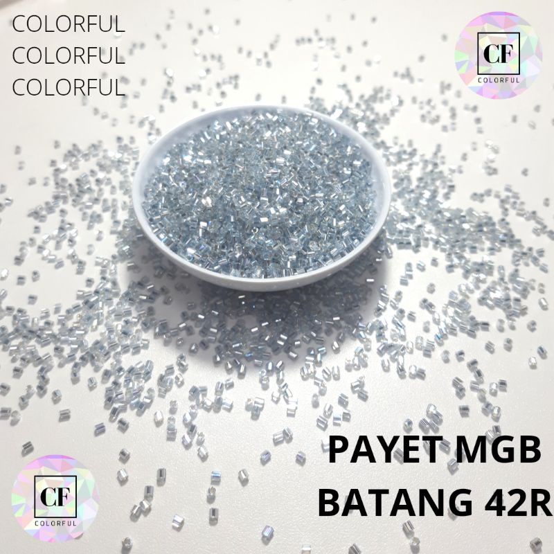 Payet/Mote Jepang  MGB  42R Abu-Abu Muda Batang/Pasir 100% Asli Made in Japan 15g, 25g