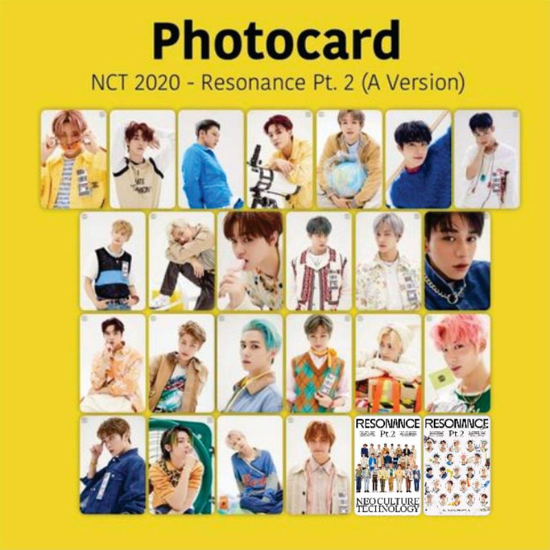 Photocard NCT Resonance pt 2