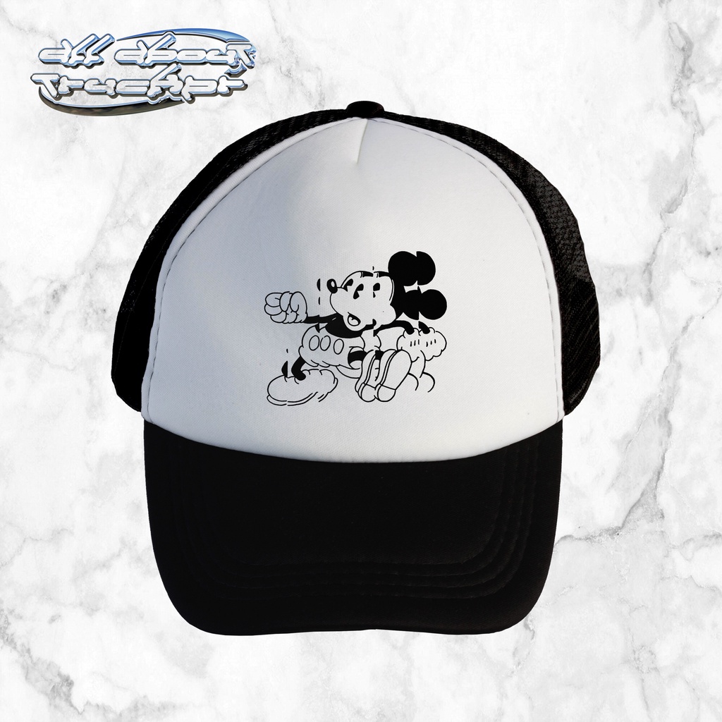 Glitching Mickey 003 | Trucker Hat | All About Trucker