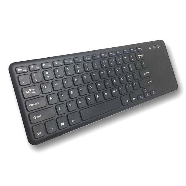 Zienstar Keyboard Wireless + Touchpad Sentuh Trackpad