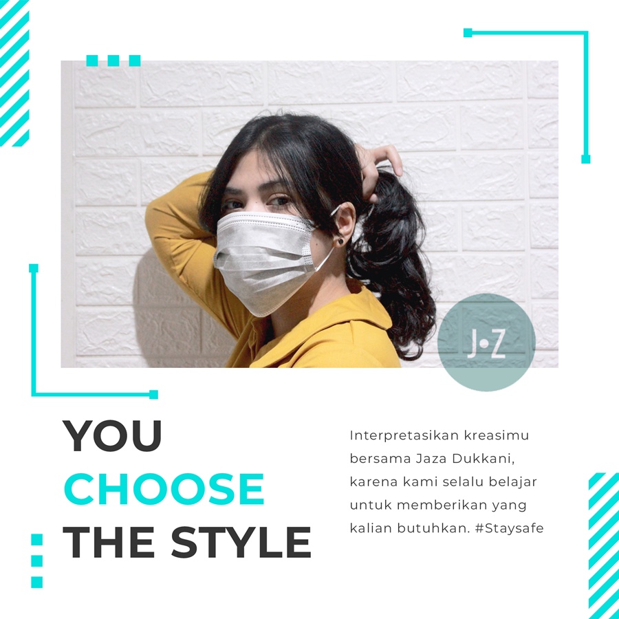 MASKER MURAH  One Care Plus Earloop 3-Ply Disposable FaceMask