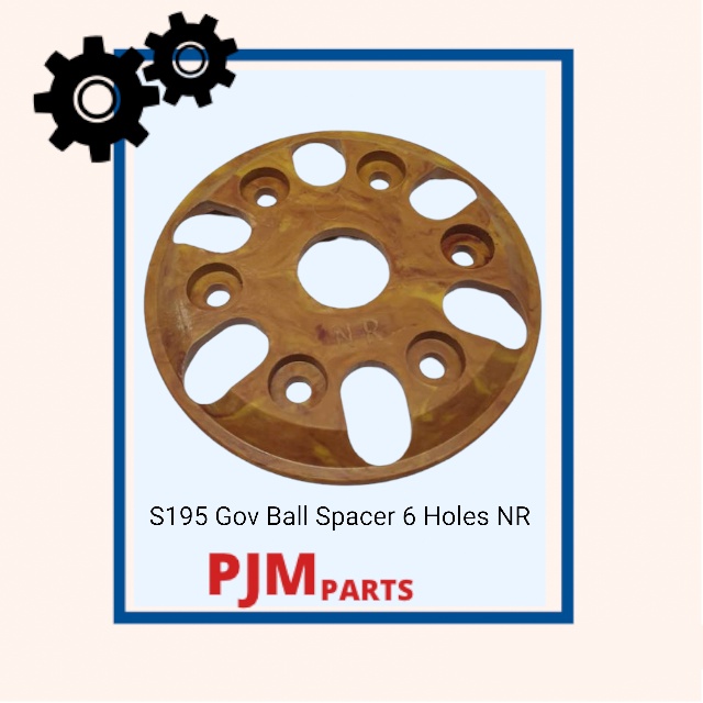 Governor ball spacer fiber