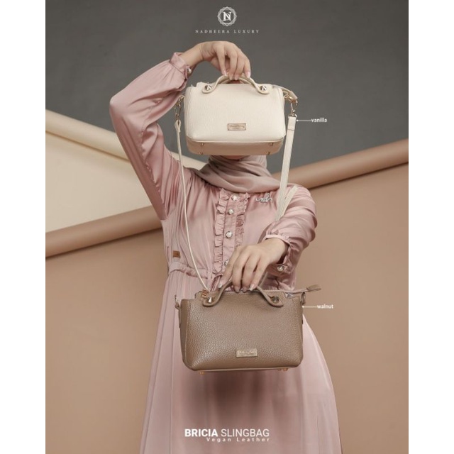 BRICIA SLINGBAG BY NADHEERA LUXURY //TERBARU TAS NADHEERA