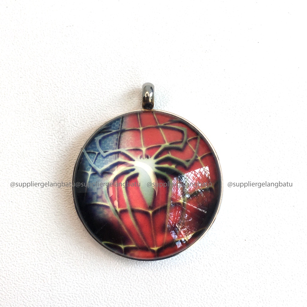 KALUNG KESEHATAN quantum Pendant SPIDERMAN GERMANIUM bersertifikat