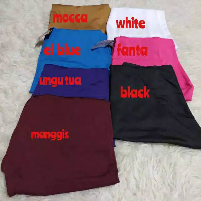 Celana Legging Wanita Bahan Jersey