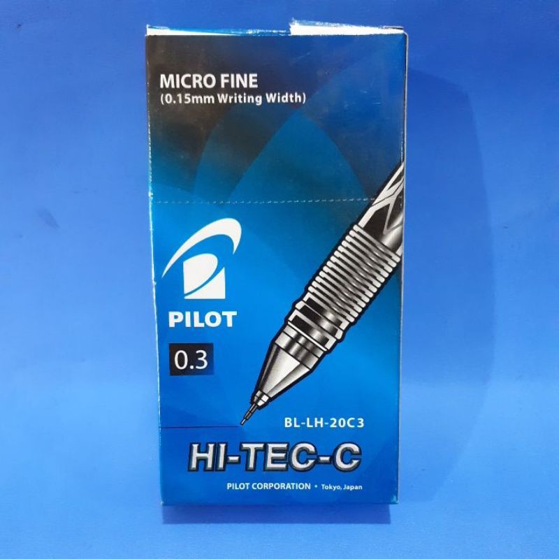 

Pen pilot Hitech 03 Hitam/pcs