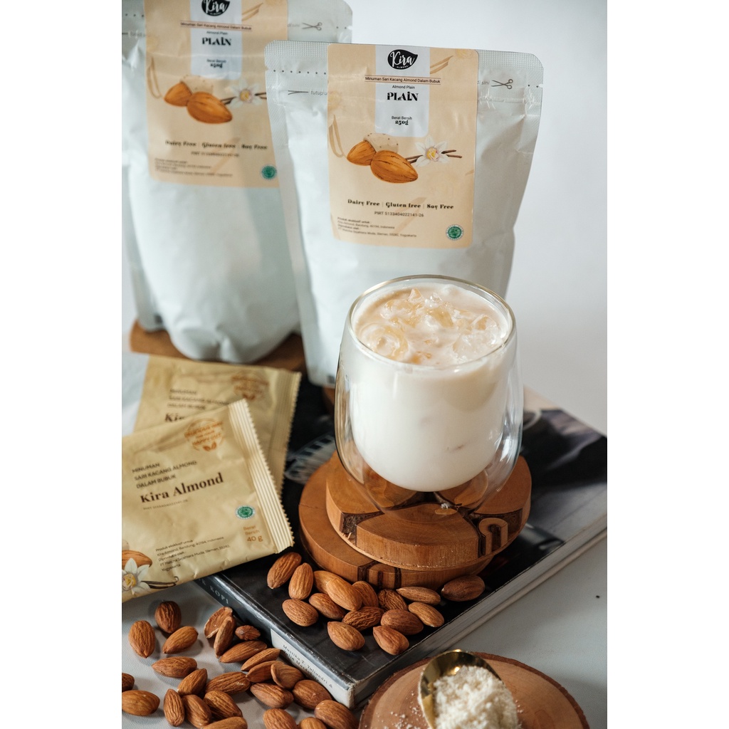 

Kira Almond - Plain Almond Powder / Susu Almond Bubuk Plain