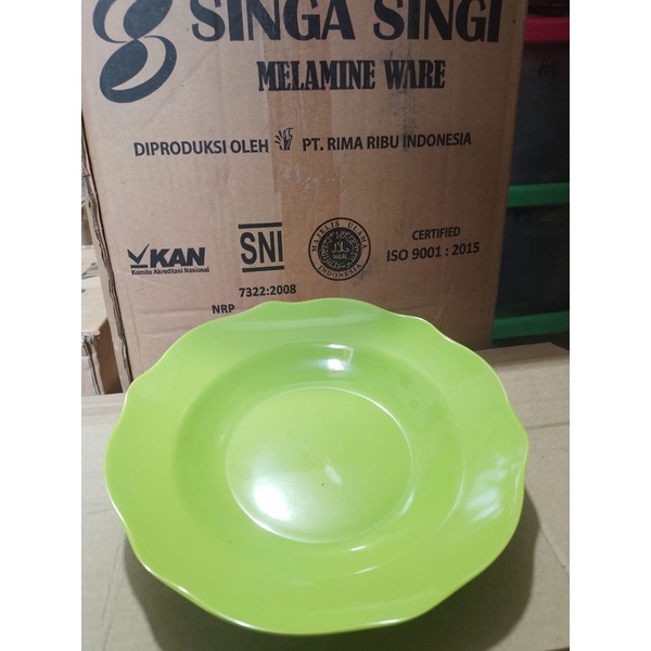 Piring Melamin Melamine Bentuk Decagon PBD-9GL PBD9GL SingaSingi