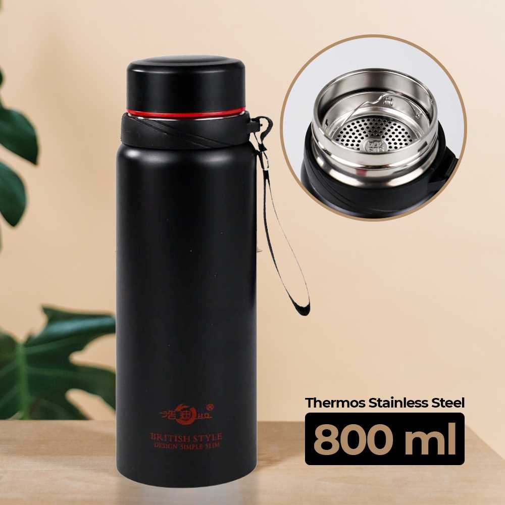 Haodi Botol Minum Termos Air Panas Dingin Stainless Steel 800 ml - HD-688