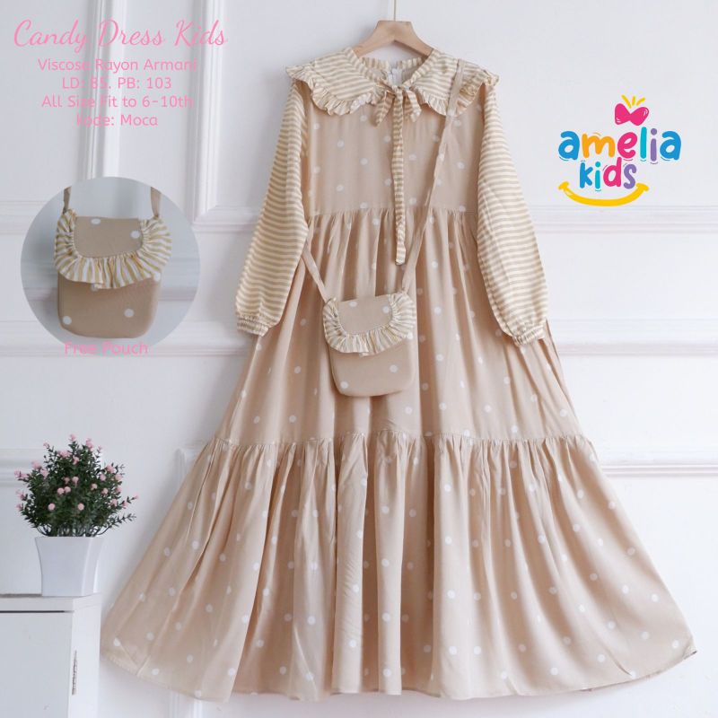 Candy dress kids ori by amelia kids