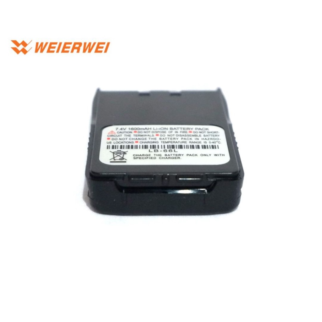 BATTERY HANDY TALKY WEIERWEI VEV V8 V-8 BATERAI 1600MAH NEW