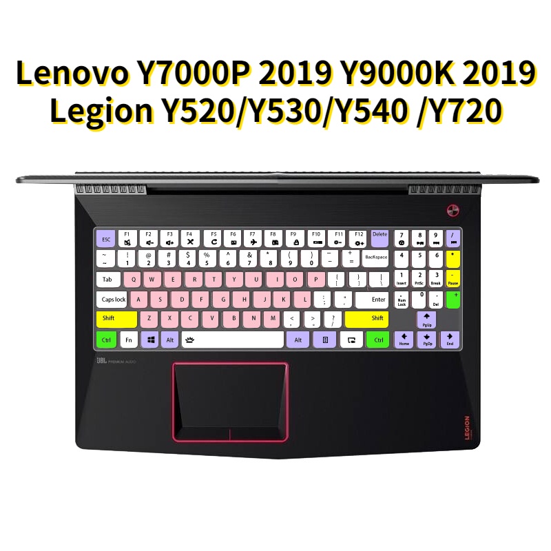 Film Pelindung Keyboard Motif Kartun Untuk Lenovo Y7000P 2019 15.6 Inch Legion Y530 Y9000K 2019