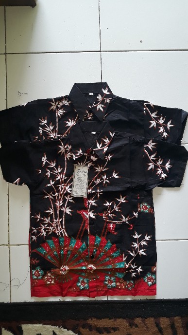 Batik Couple Keluarga Sania Ruffle Ori Ndoro Jowi Dnt Kipas