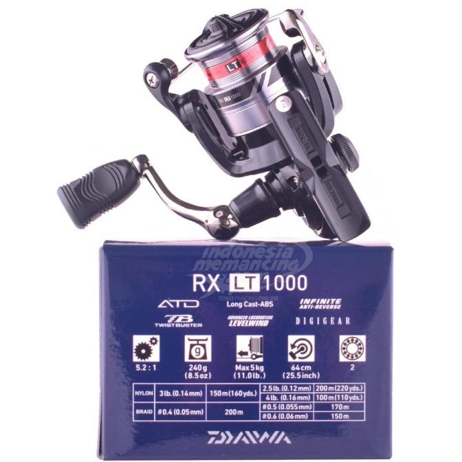 Reel Spinning Daiwa RX LT 2020 - 1000 IndonesiaMemancing